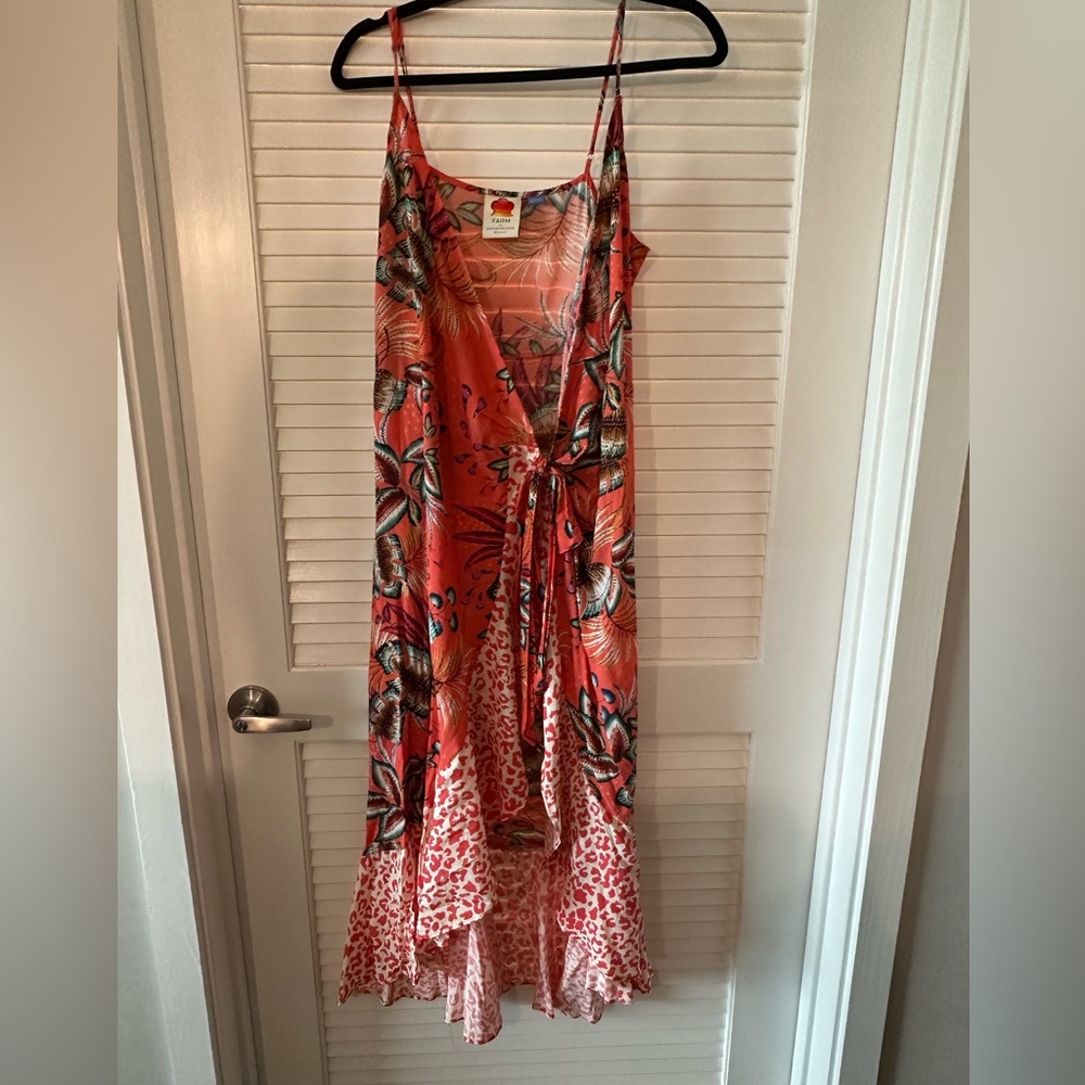 Farm Rio Wrap Midi/Maxi Dress